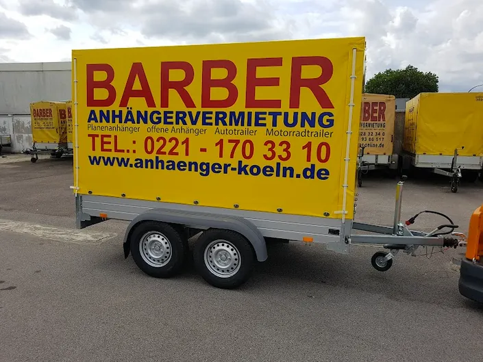 Barber – Anhängervermietung Köln