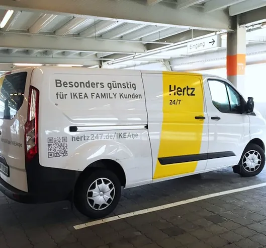 Hertz 24/7, Essen