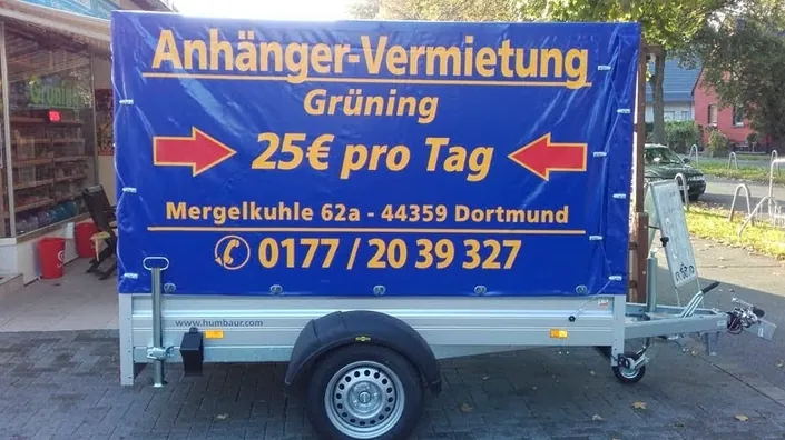 Anhängerverleih Dortmund Grüning