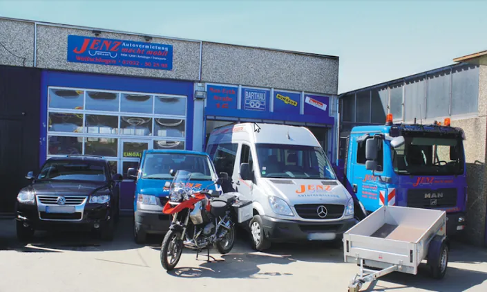 Auto- LKW- Anhänger- Baumaschinen- Vermietung Jenz – Wolfschlugen