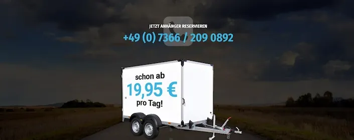AVK Anhängervermietung Karlsruhe und Eurocar Gmbh.