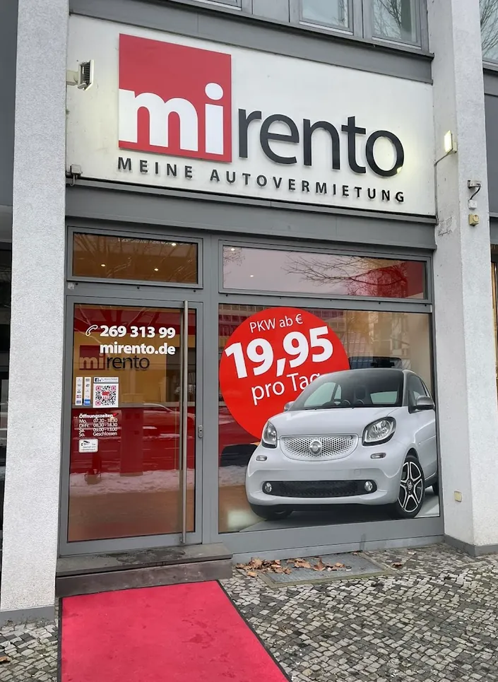Mirento Autovermietung