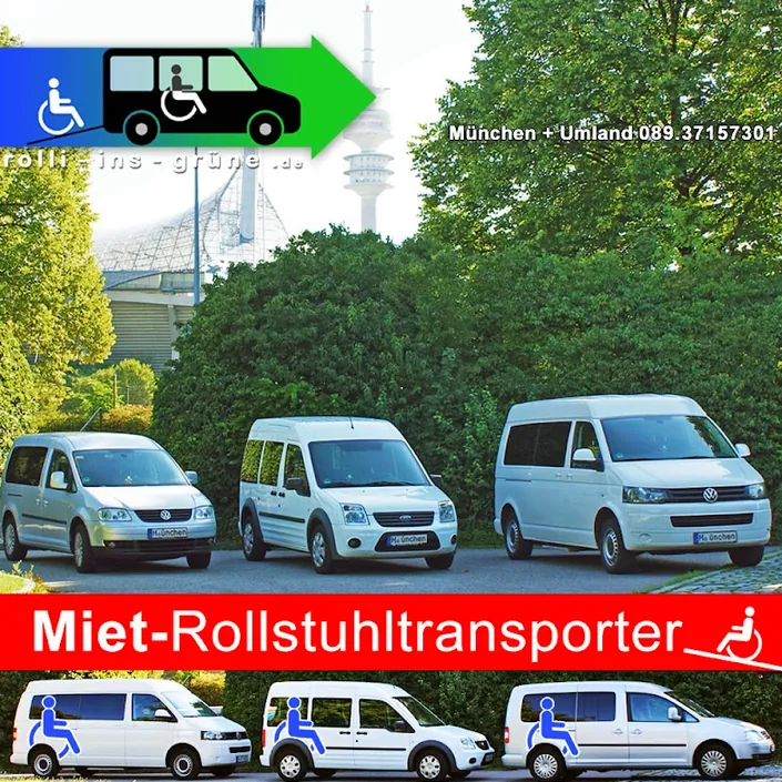 rolli-ins-grüne Rollstuhltransporter Autovermietung Behindertengerecht
